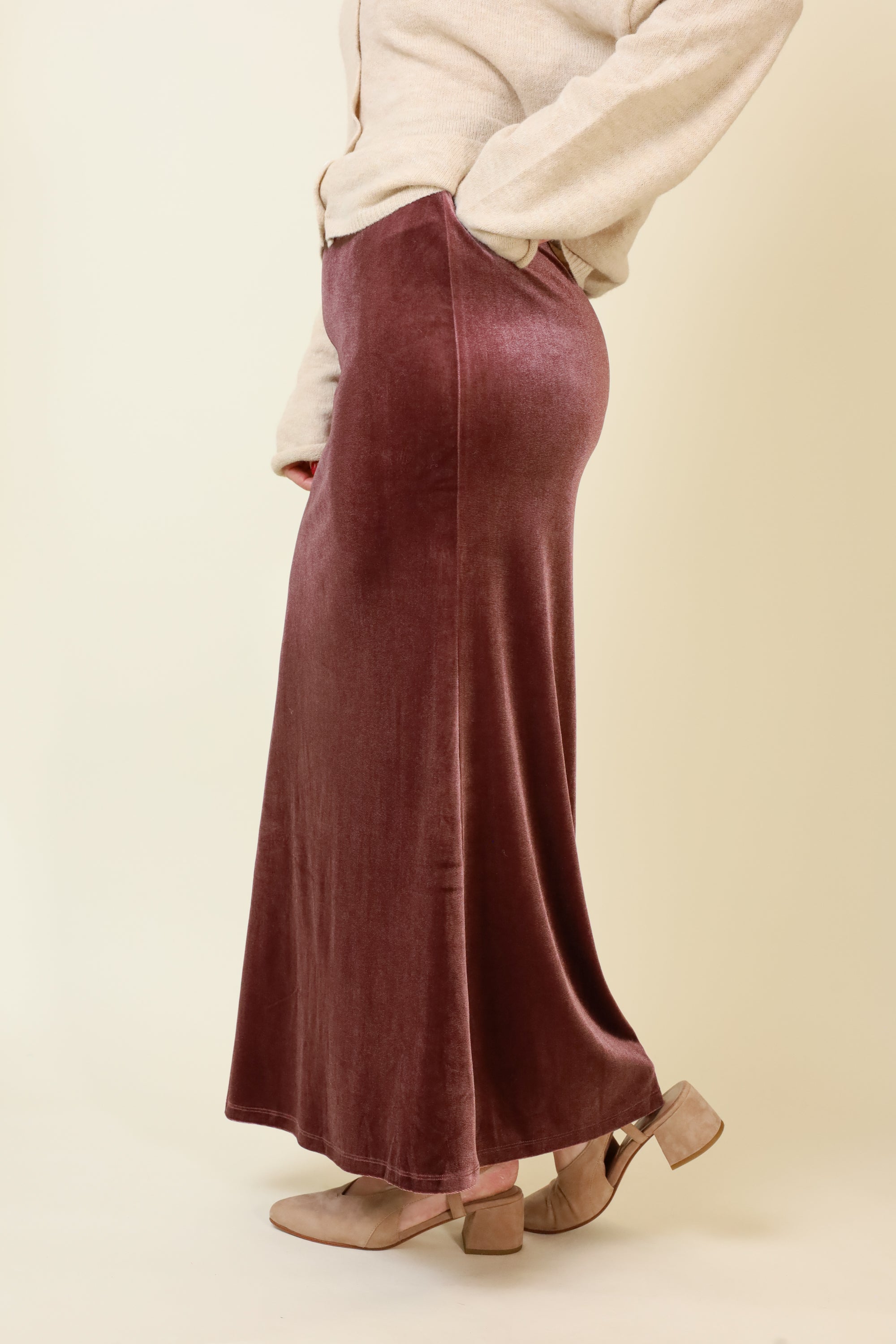 Wisteria Whirl Maxi Skirt-Skirts-Vixen Collection, Day Spa and Women's Boutique Located in Seattle, Washington