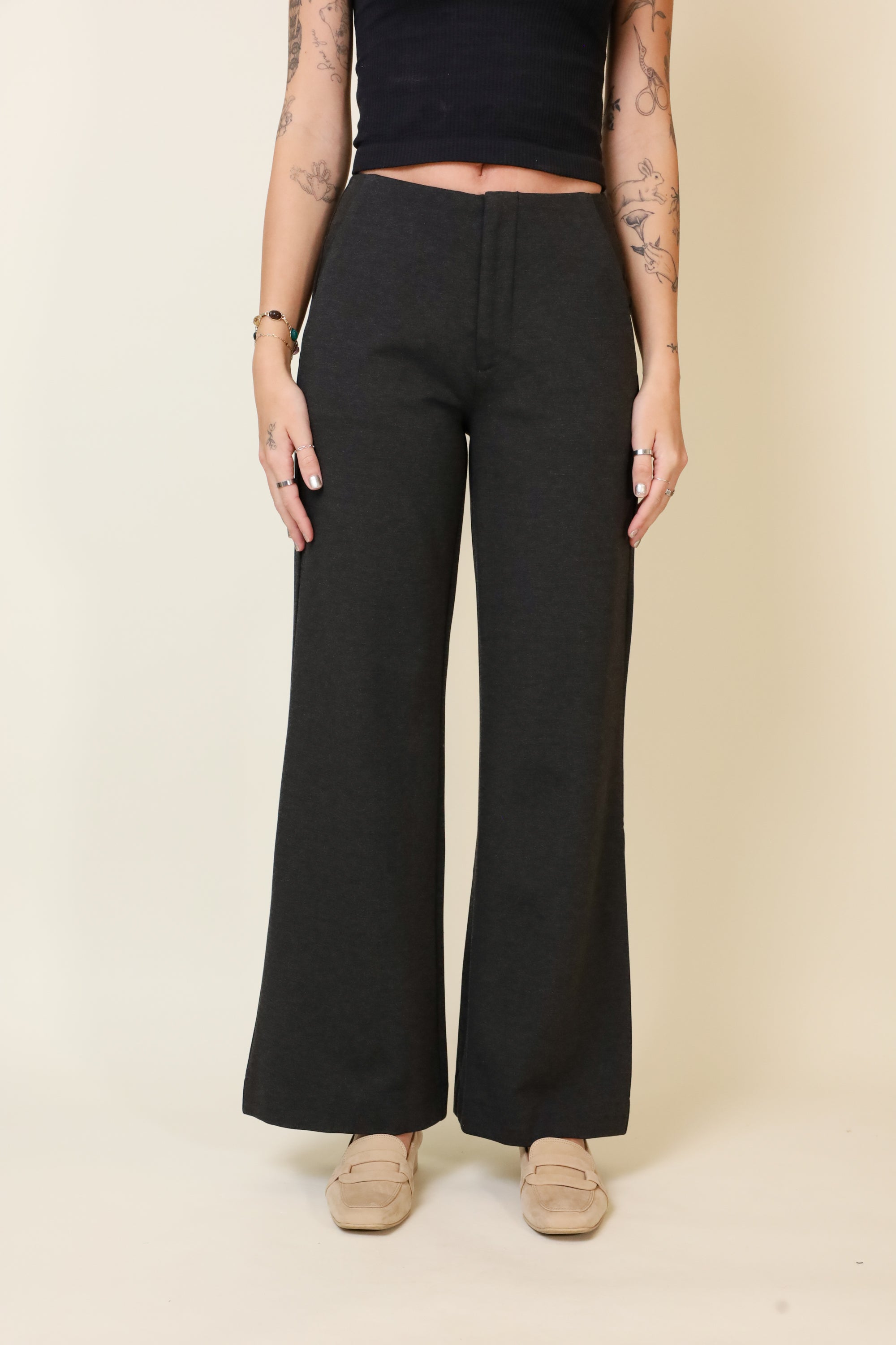 KUT Meg Wide Leg Trouser Pants-Pants-Vixen Collection, Day Spa and Women's Boutique Located in Seattle, Washington