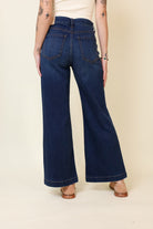 KUT Meg Patch Pocket Dark Wash-Denim-Vixen Collection, Day Spa and Women's Boutique Located in Seattle, Washington