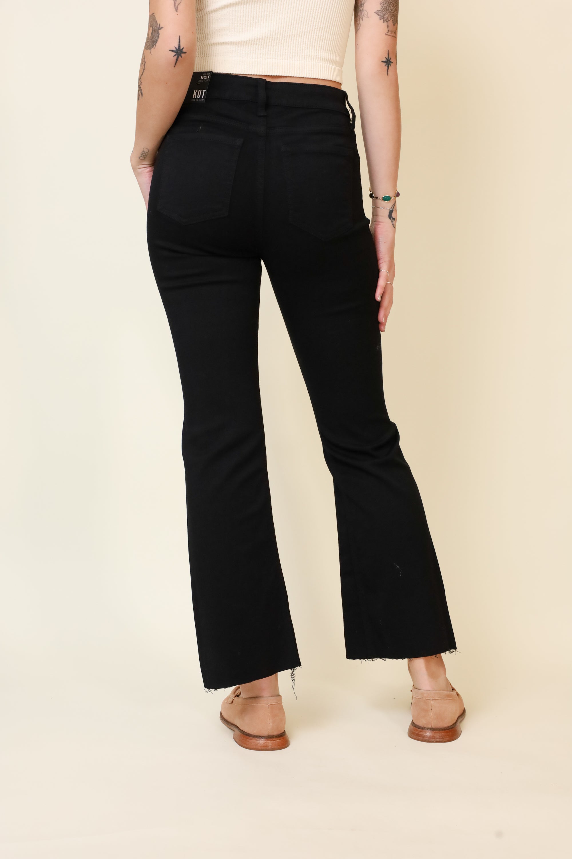 KUT Kelsey Flare Jeans-Denim-Vixen Collection, Day Spa and Women's Boutique Located in Seattle, Washington