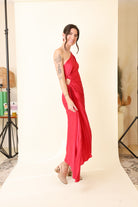 Valencia Pleated Maxi Dress-Dresses-Vixen Collection, Day Spa and Women's Boutique Located in Seattle, Washington