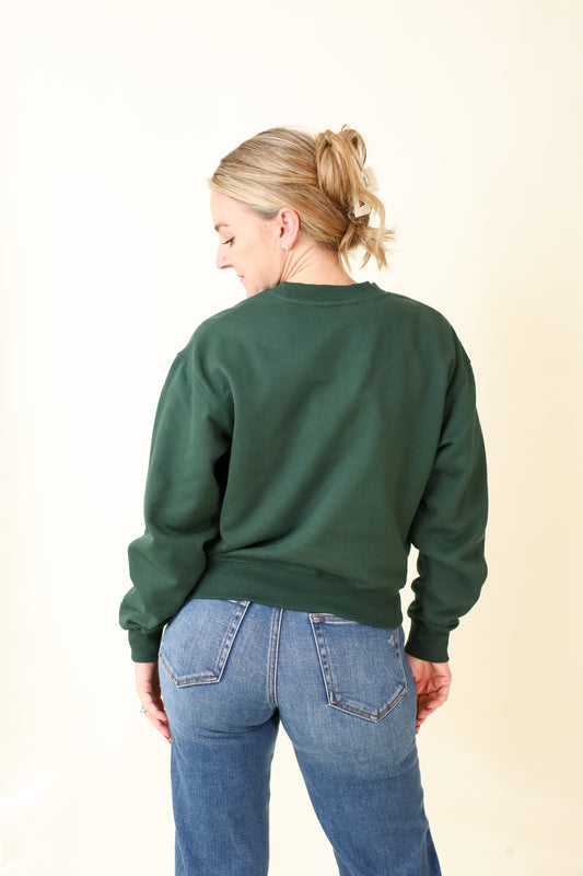 Small-Town Season Crewneck-Sweatshirts-Vixen Collection, Day Spa and Women's Boutique Located in Seattle, Washington