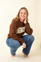 Small-Town Season Crewneck-Sweatshirts-Vixen Collection, Day Spa and Women's Boutique Located in Seattle, Washington
