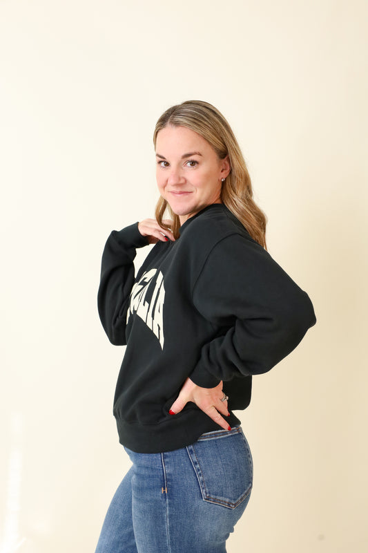 Small-Town Season Crewneck-Sweatshirts-Vixen Collection, Day Spa and Women's Boutique Located in Seattle, Washington