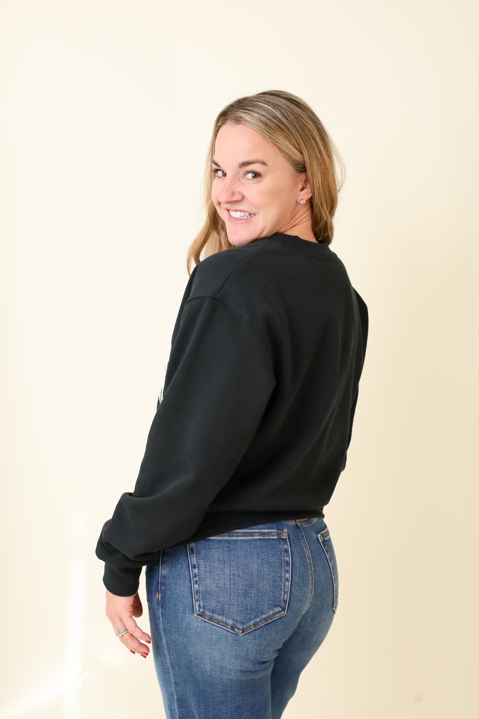 Small-Town Season Crewneck-Sweatshirts-Vixen Collection, Day Spa and Women's Boutique Located in Seattle, Washington