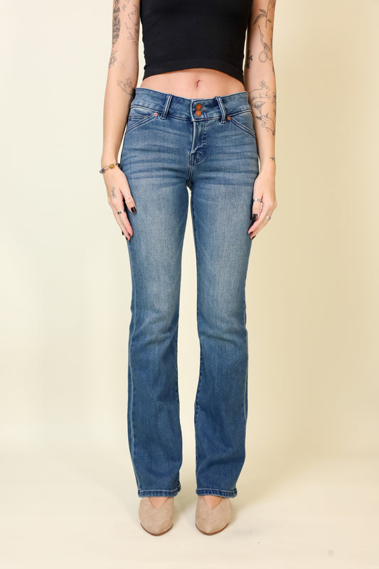 Hidden Low Rise Bootcut-Denim-Vixen Collection, Day Spa and Women's Boutique Located in Seattle, Washington