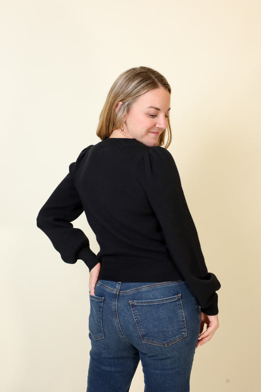 Blush & Bow Cardigan-Sweaters-Vixen Collection, Day Spa and Women's Boutique Located in Seattle, Washington