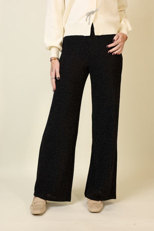 Midnight Gleam Wide Leg Pant-Pants-Vixen Collection, Day Spa and Women's Boutique Located in Seattle, Washington
