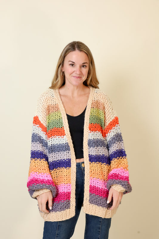 Prism Dreams Cardigan-Sweaters-Vixen Collection, Day Spa and Women's Boutique Located in Seattle, Washington