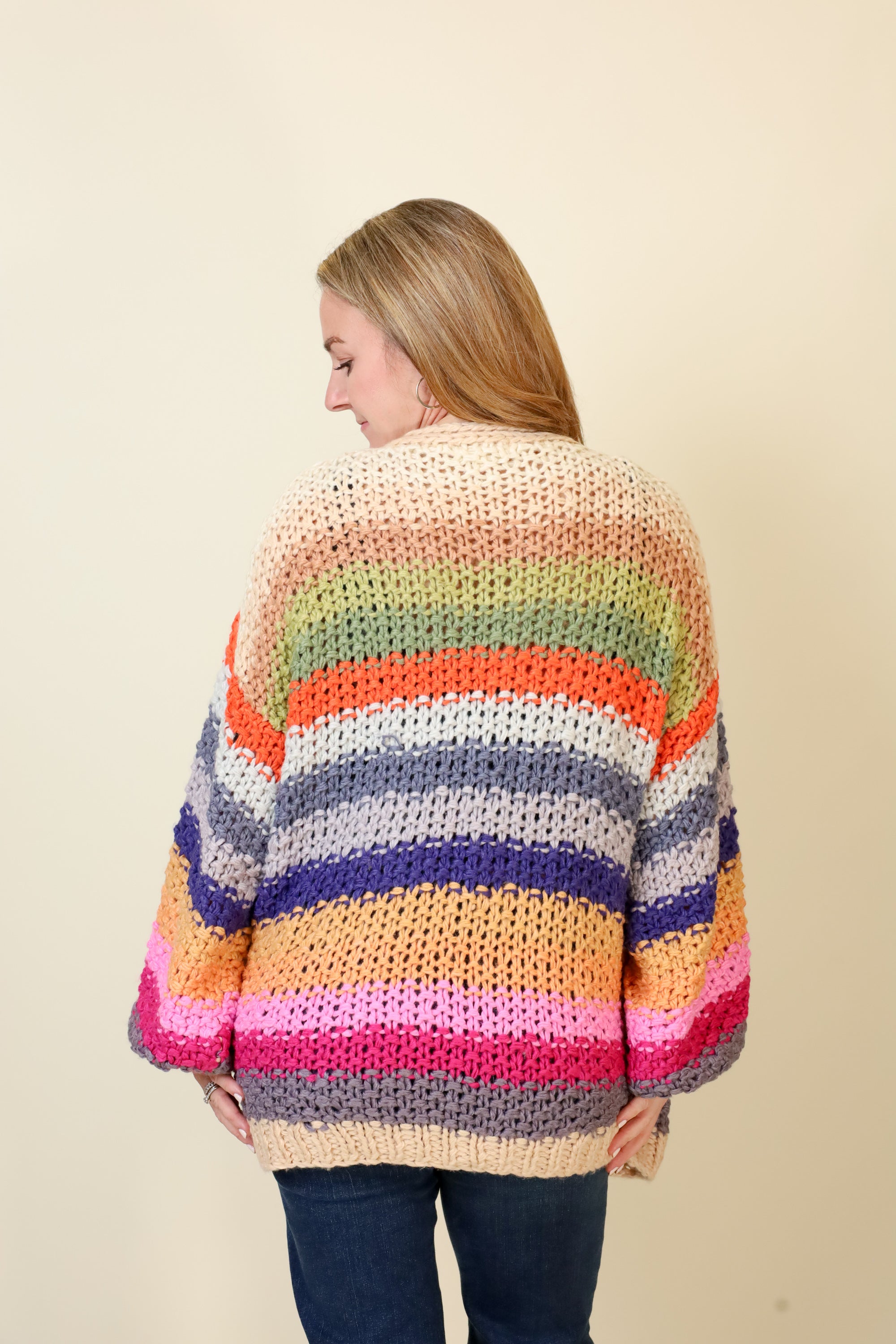 Prism Dreams Cardigan-Sweaters-Vixen Collection, Day Spa and Women's Boutique Located in Seattle, Washington
