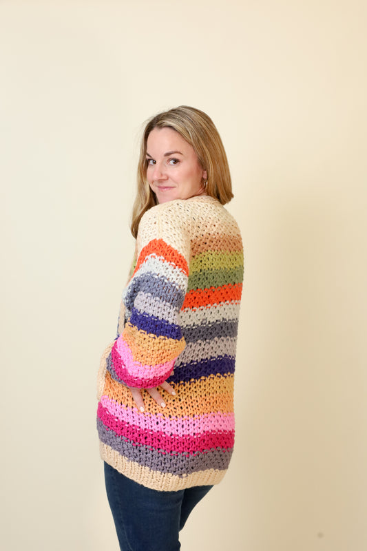 Prism Dreams Cardigan-Sweaters-Vixen Collection, Day Spa and Women's Boutique Located in Seattle, Washington