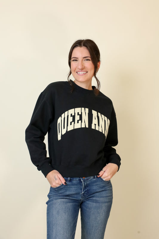 Small-Town Season Crewneck-Sweatshirts-Vixen Collection, Day Spa and Women's Boutique Located in Seattle, Washington