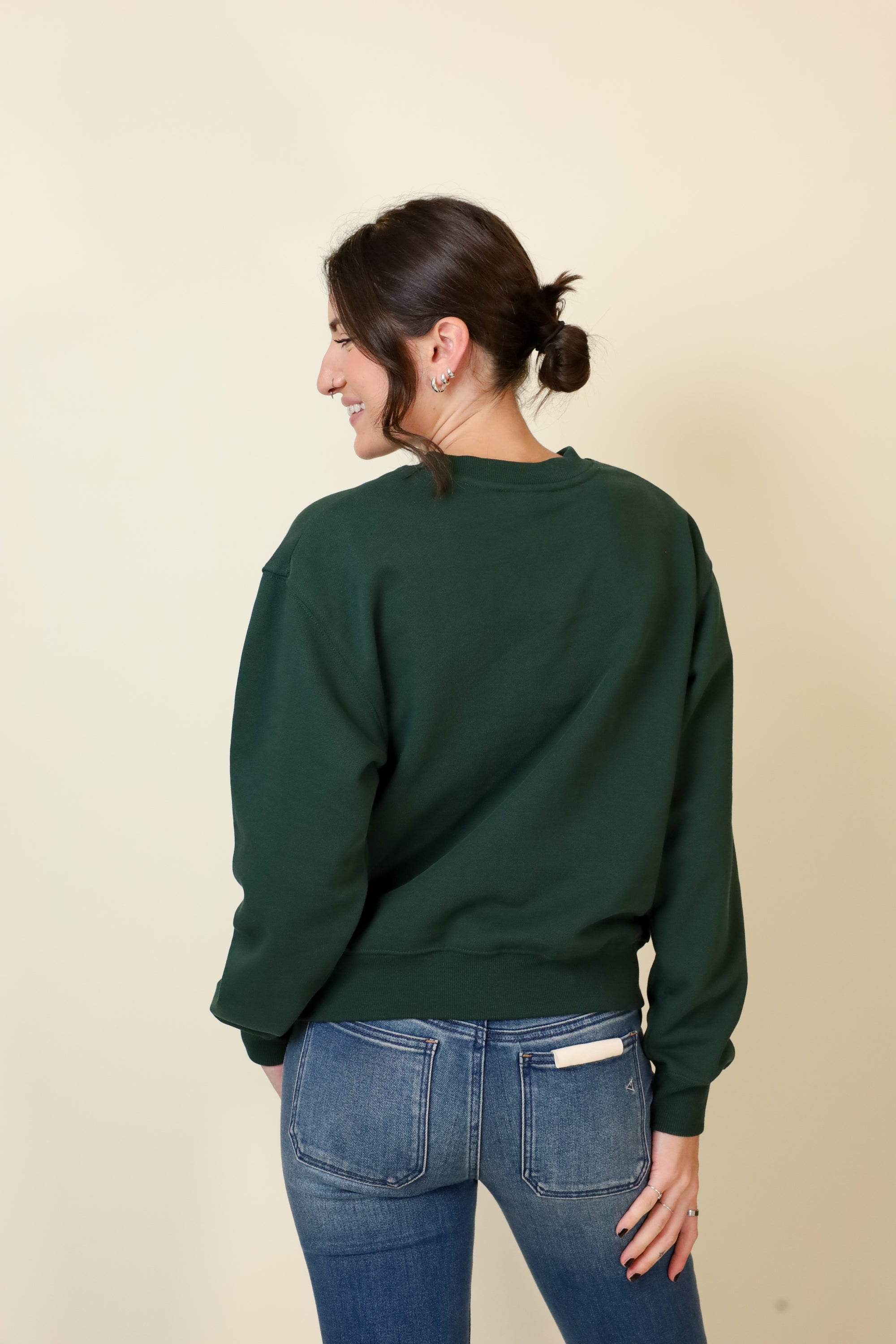 Small-Town Season Crewneck-Sweatshirts-Vixen Collection, Day Spa and Women's Boutique Located in Seattle, Washington