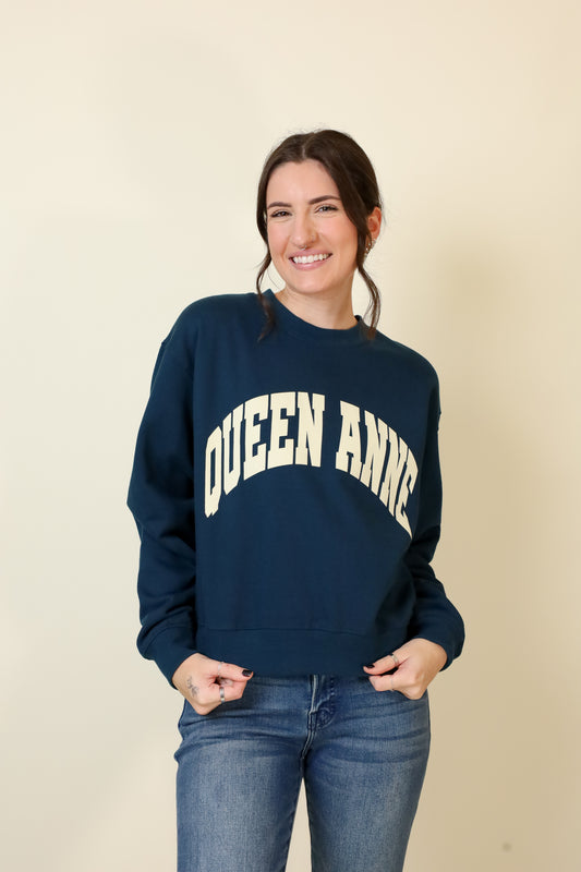 Small-Town Season Crewneck-Sweatshirts-Vixen Collection, Day Spa and Women's Boutique Located in Seattle, Washington