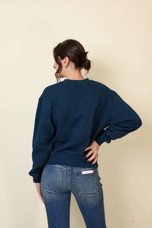 Small-Town Season Crewneck-Sweatshirts-Vixen Collection, Day Spa and Women's Boutique Located in Seattle, Washington