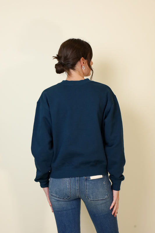 Small-Town Season Crewneck-Sweatshirts-Vixen Collection, Day Spa and Women's Boutique Located in Seattle, Washington