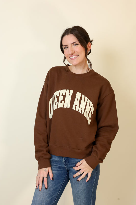 Small-Town Season Crewneck-Sweatshirts-Vixen Collection, Day Spa and Women's Boutique Located in Seattle, Washington