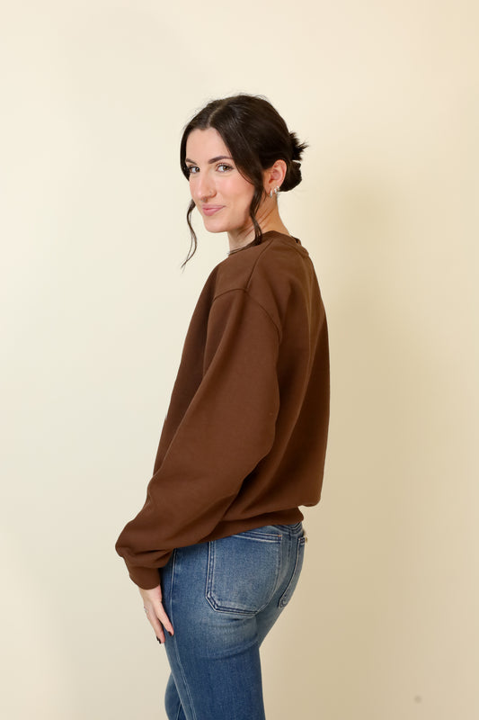 Small-Town Season Crewneck-Sweatshirts-Vixen Collection, Day Spa and Women's Boutique Located in Seattle, Washington