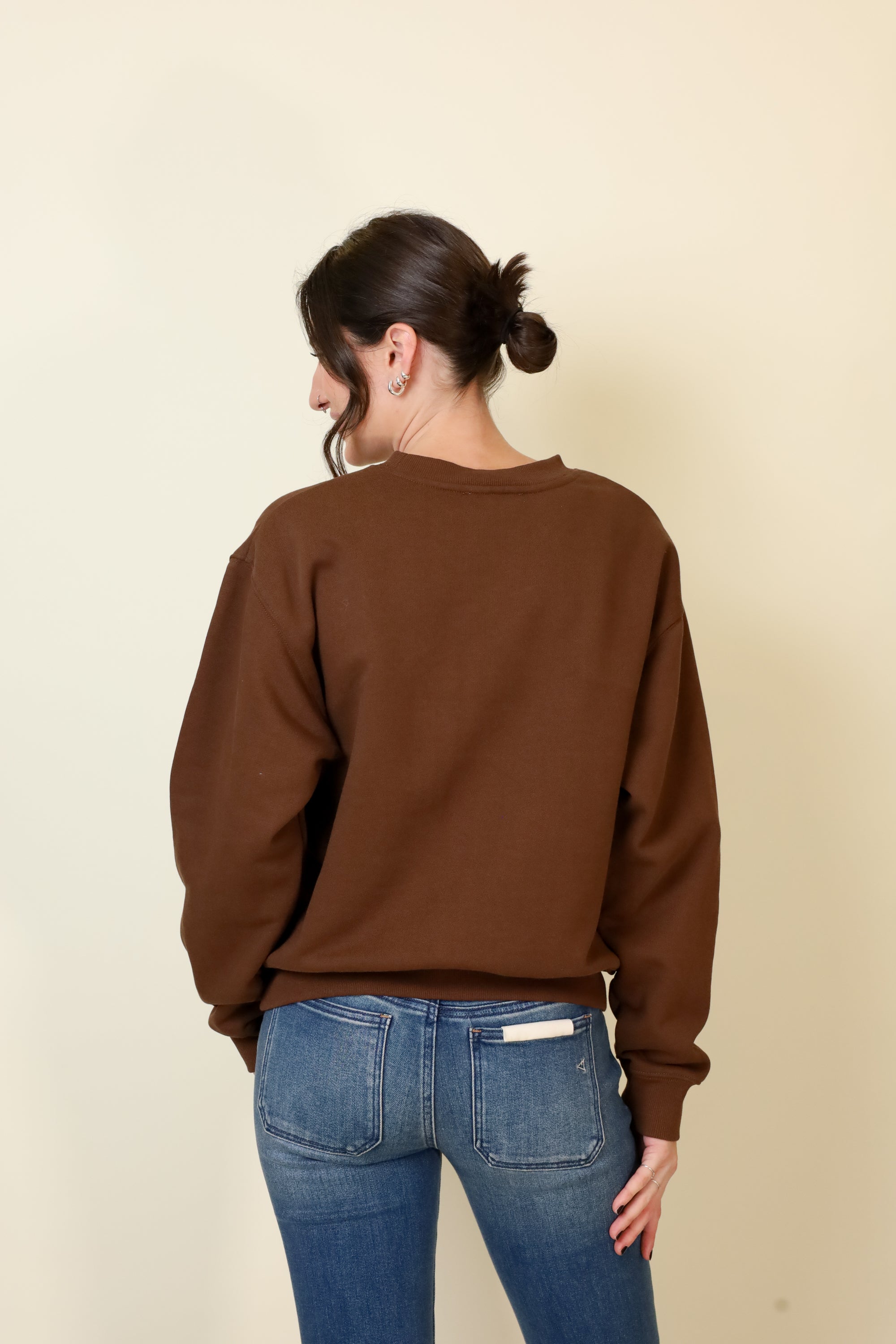 Small-Town Season Crewneck-Sweatshirts-Vixen Collection, Day Spa and Women's Boutique Located in Seattle, Washington