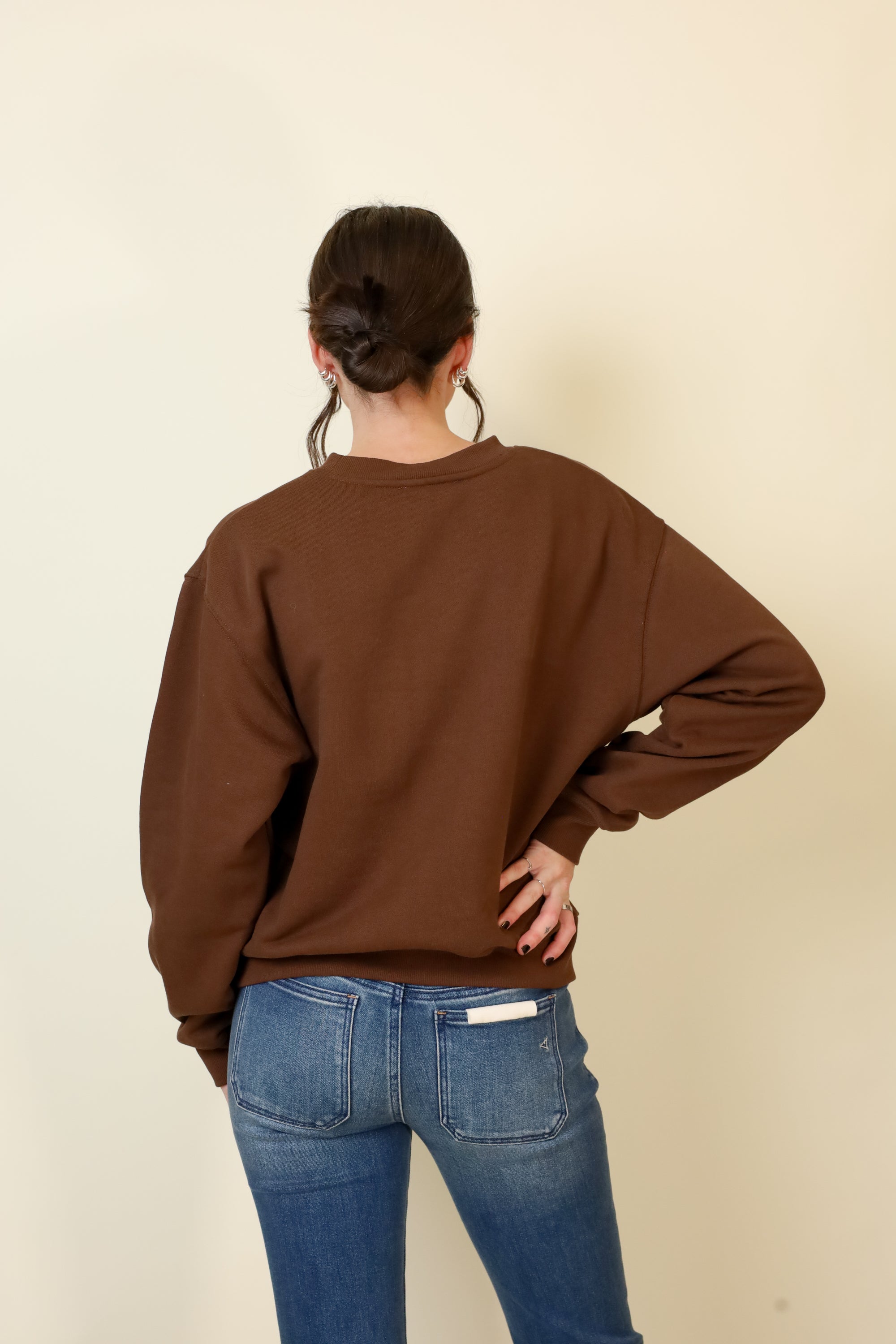 Small-Town Season Crewneck-Sweatshirts-Vixen Collection, Day Spa and Women's Boutique Located in Seattle, Washington