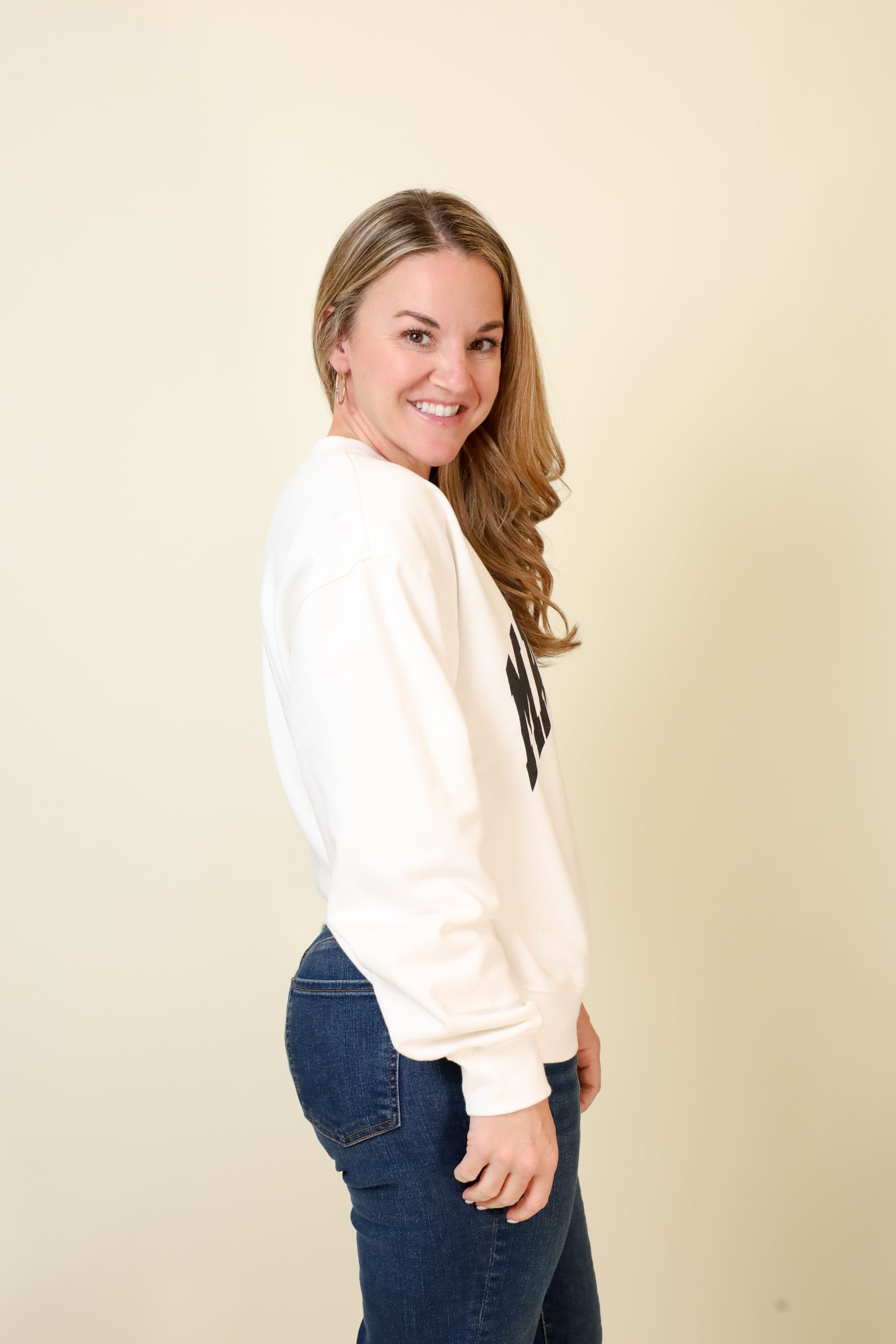 Small-Town Season Crewneck-Sweatshirts-Vixen Collection, Day Spa and Women's Boutique Located in Seattle, Washington