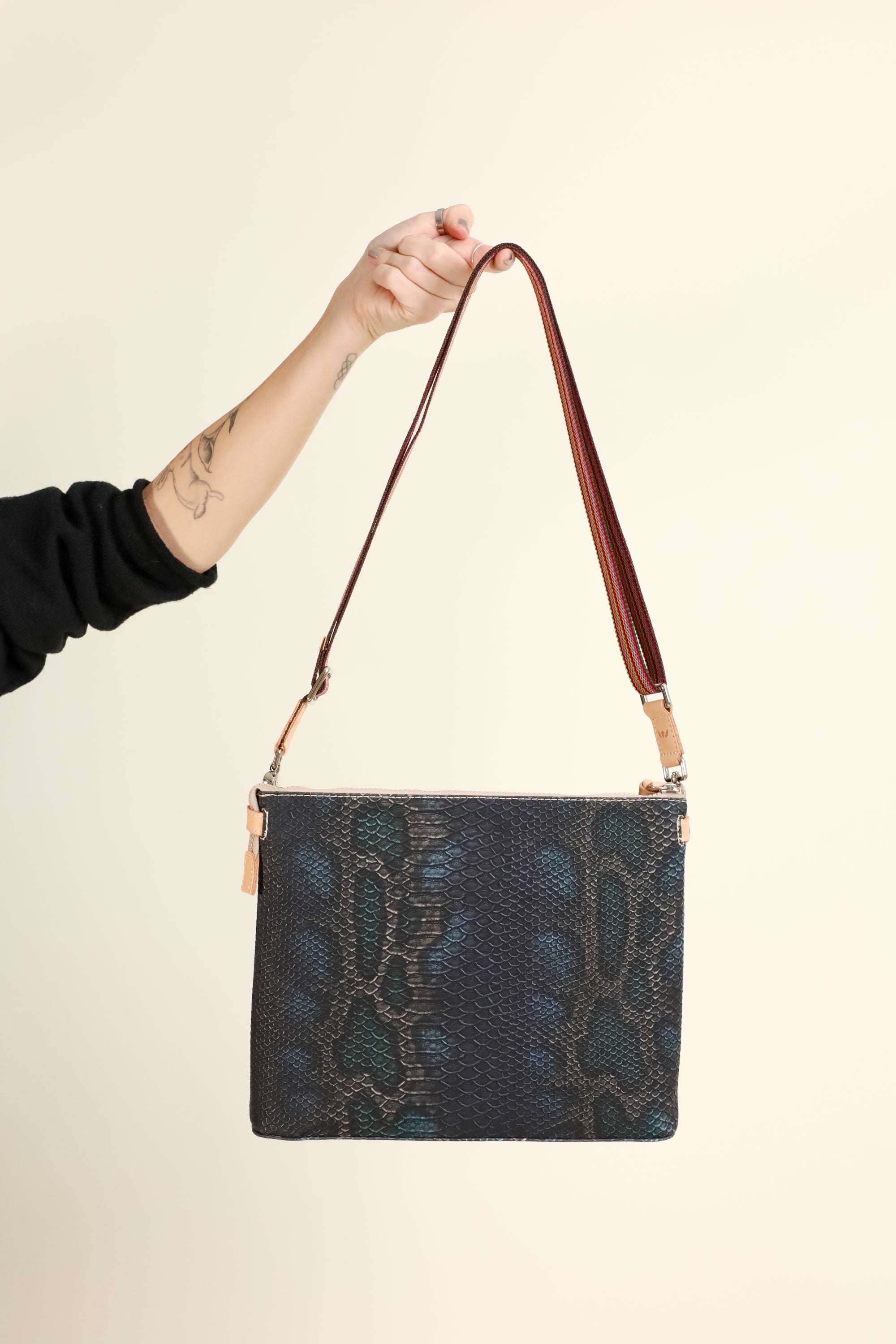 Consuela Rattler Downtown Crossbody-Bags + Wallets-Vixen Collection, Day Spa and Women's Boutique Located in Seattle, Washington