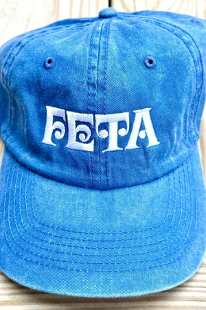 Feta Baseball Cap-Hats-Vixen Collection, Day Spa and Women's Boutique Located in Seattle, Washington