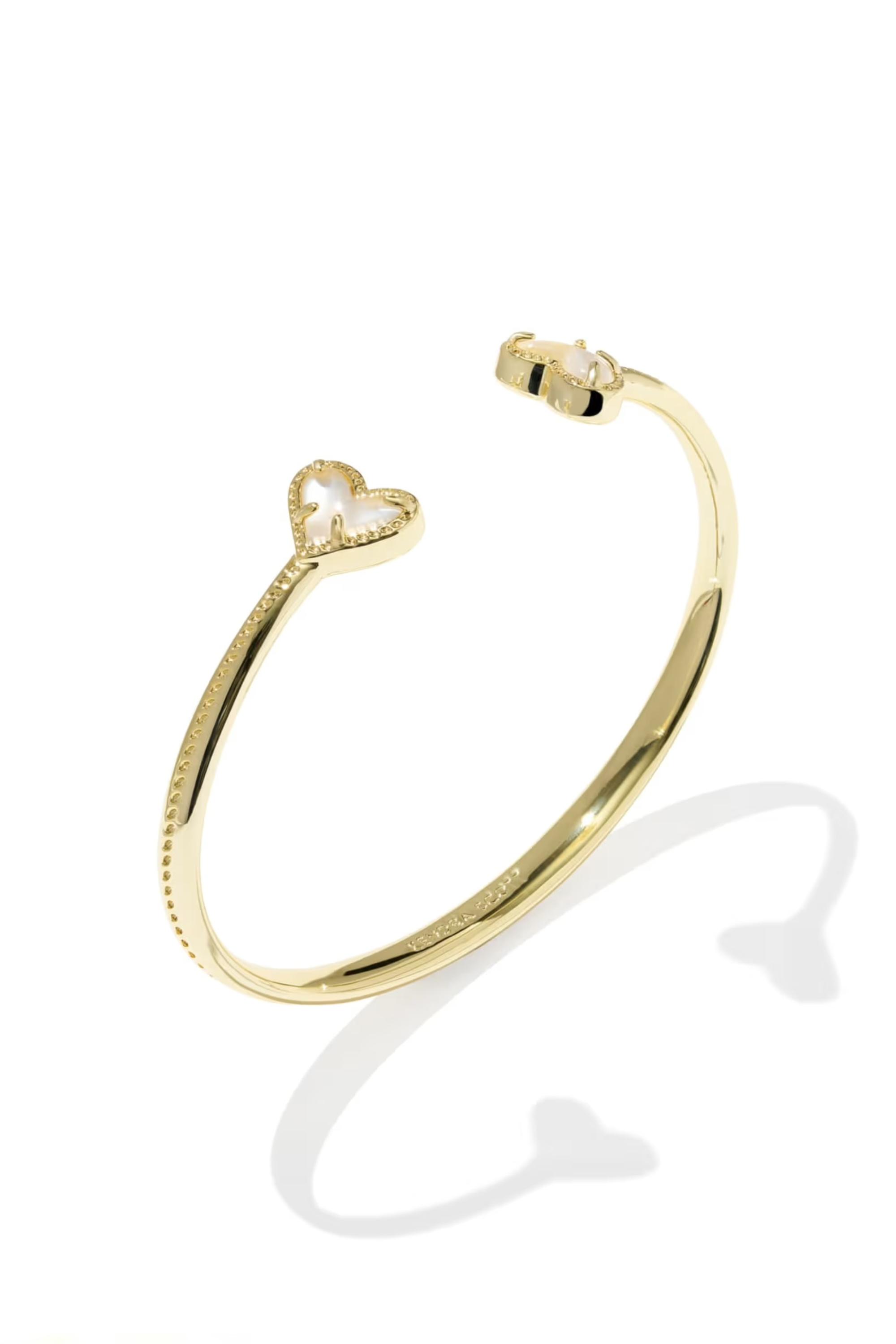 Framed Ari Heart Cuff Bracelet-Bracelets-Vixen Collection, Day Spa and Women's Boutique Located in Seattle, Washington