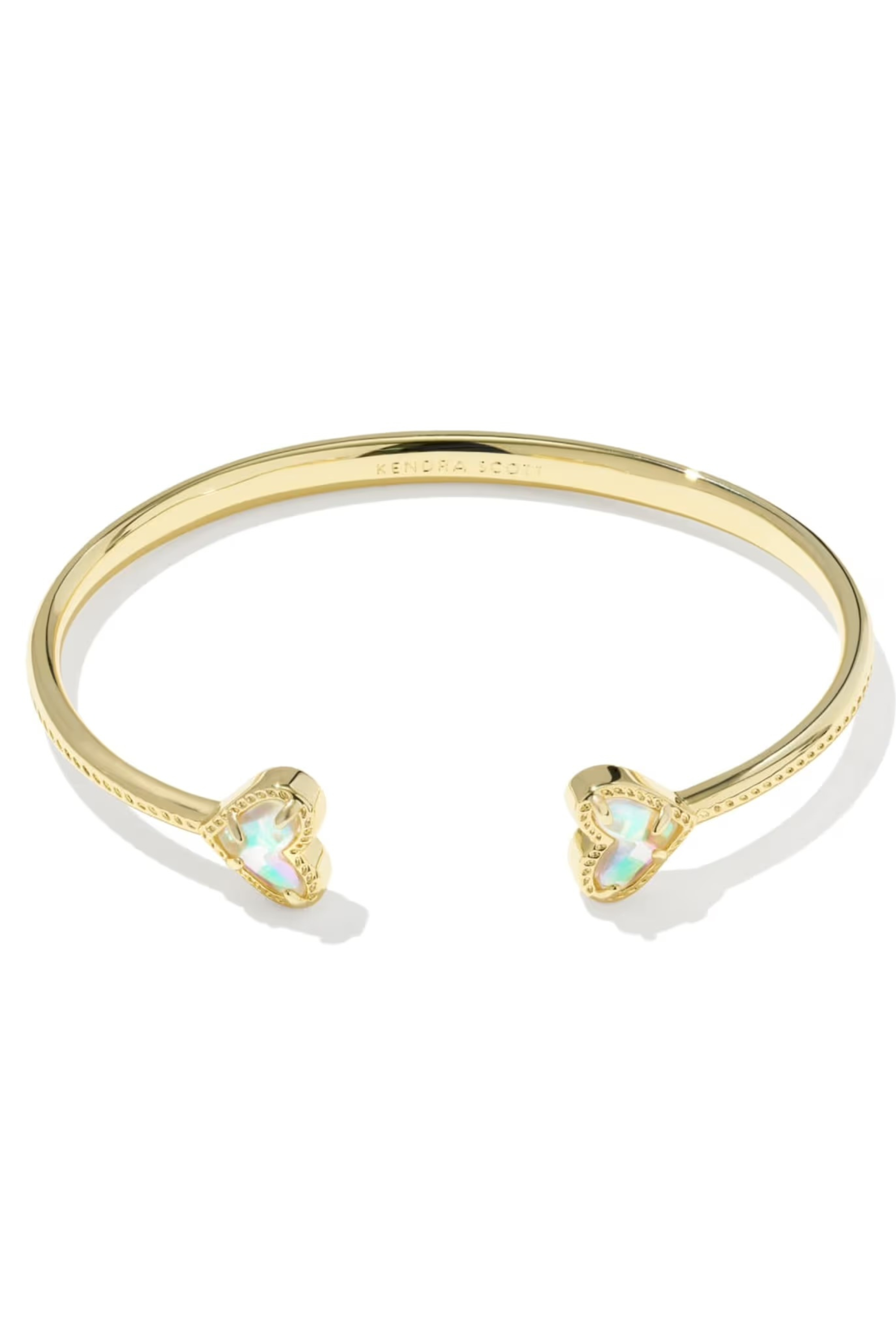 Framed Ari Heart Cuff Bracelet-Bracelets-Vixen Collection, Day Spa and Women's Boutique Located in Seattle, Washington