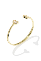 Framed Ari Heart Cuff Bracelet-Bracelets-Vixen Collection, Day Spa and Women's Boutique Located in Seattle, Washington