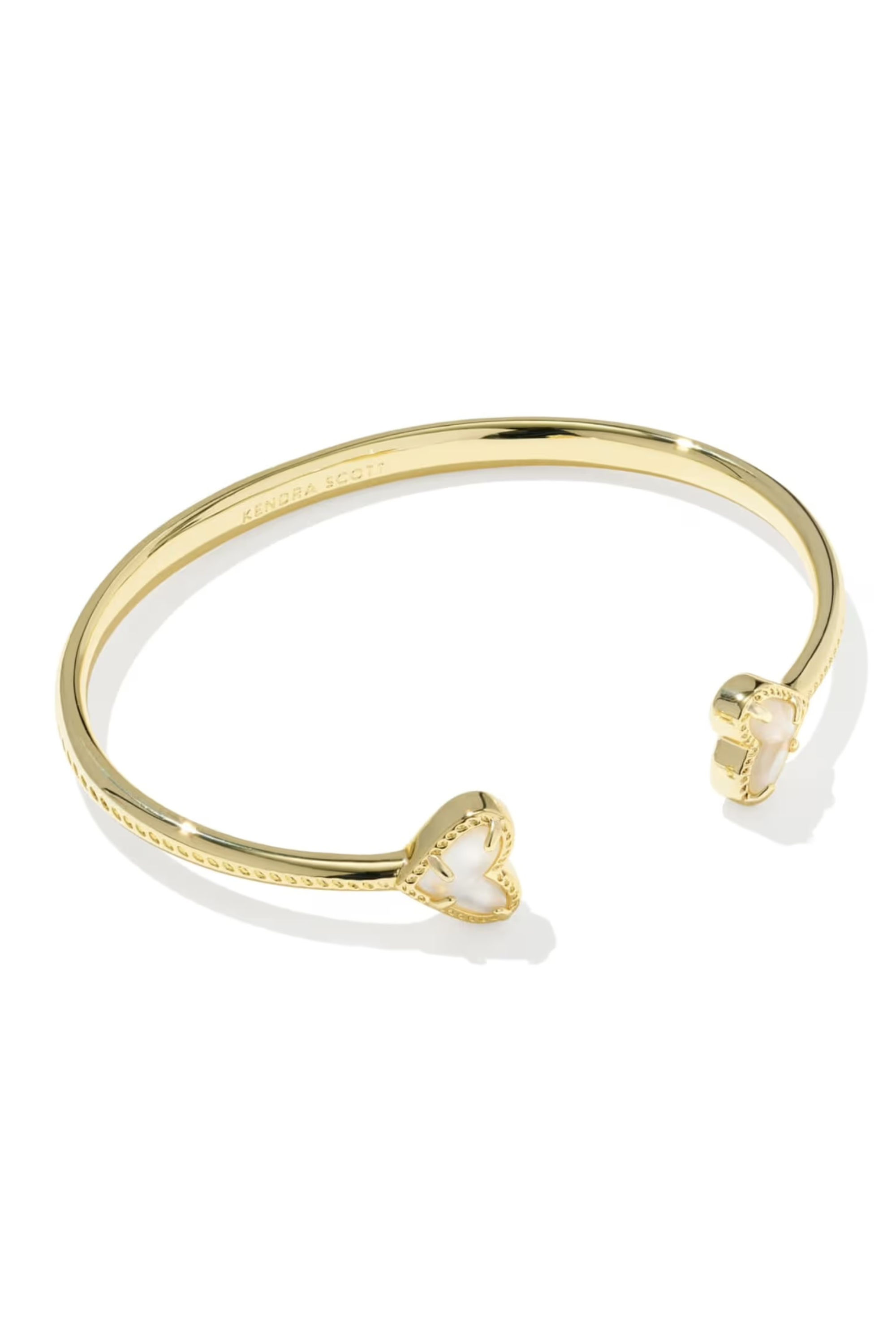Framed Ari Heart Cuff Bracelet-Bracelets-Vixen Collection, Day Spa and Women's Boutique Located in Seattle, Washington