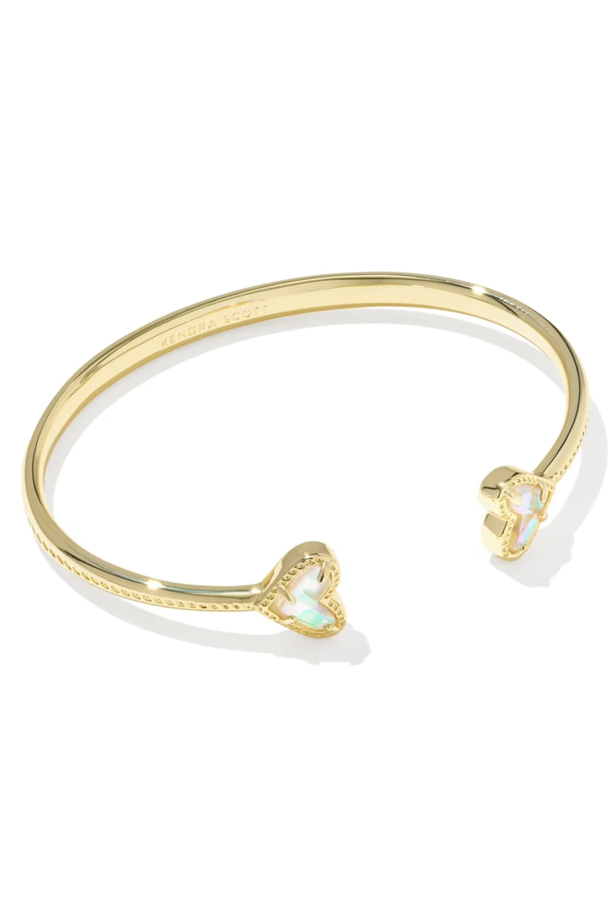Framed Ari Heart Cuff Bracelet-Bracelets-Vixen Collection, Day Spa and Women's Boutique Located in Seattle, Washington