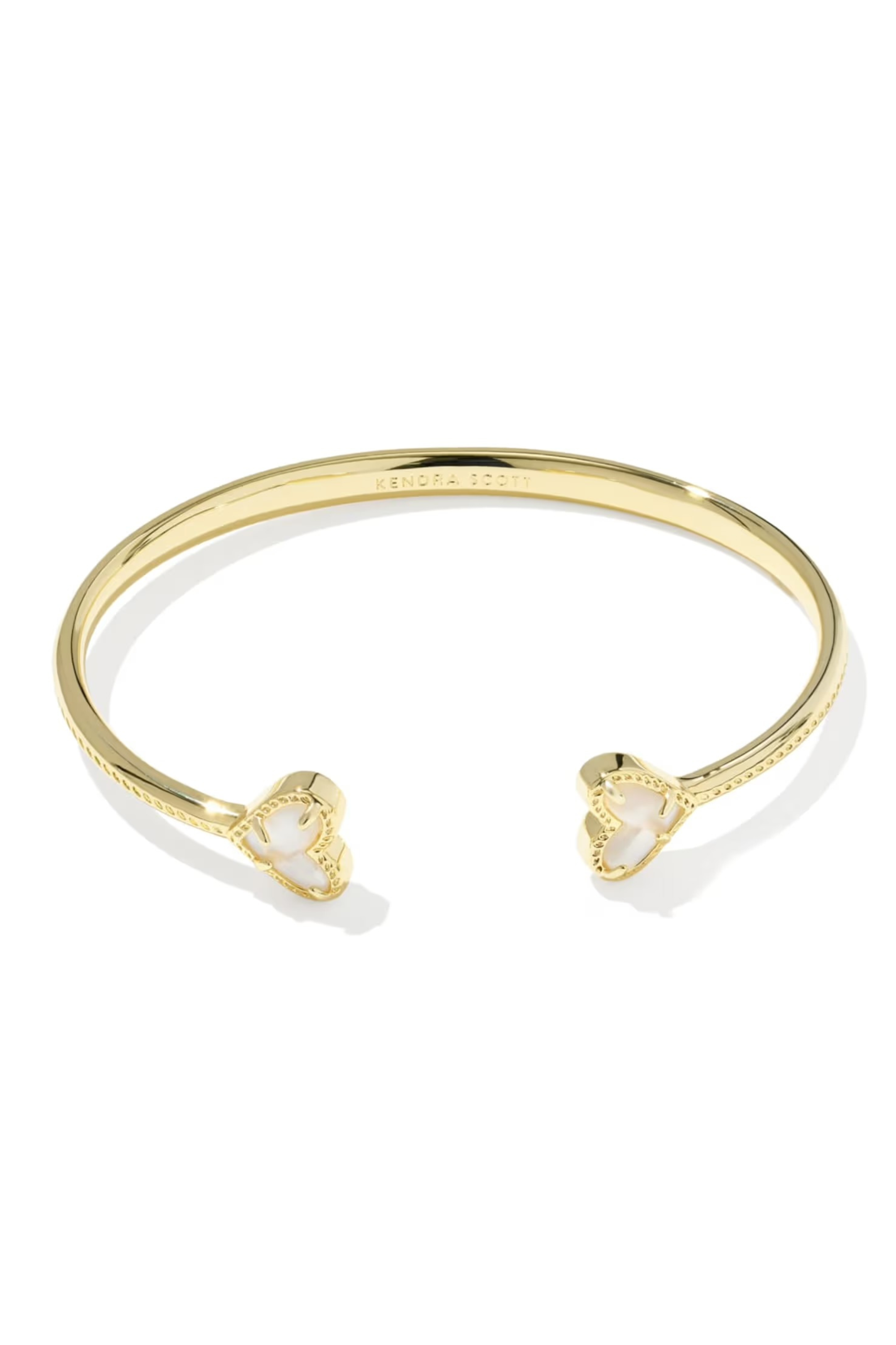 Framed Ari Heart Cuff Bracelet-Bracelets-Vixen Collection, Day Spa and Women's Boutique Located in Seattle, Washington