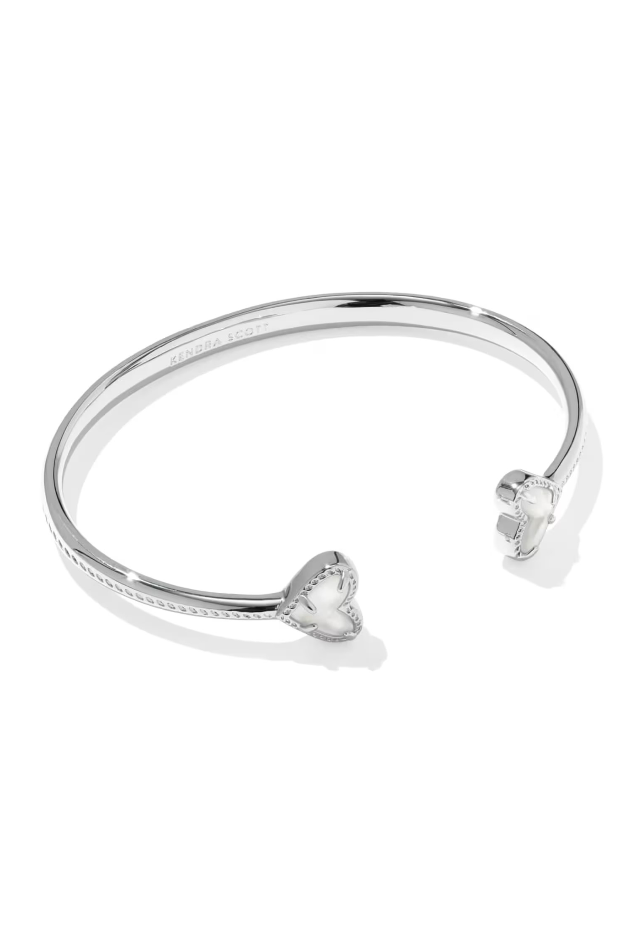 Framed Ari Heart Cuff Bracelet-Bracelets-Vixen Collection, Day Spa and Women's Boutique Located in Seattle, Washington