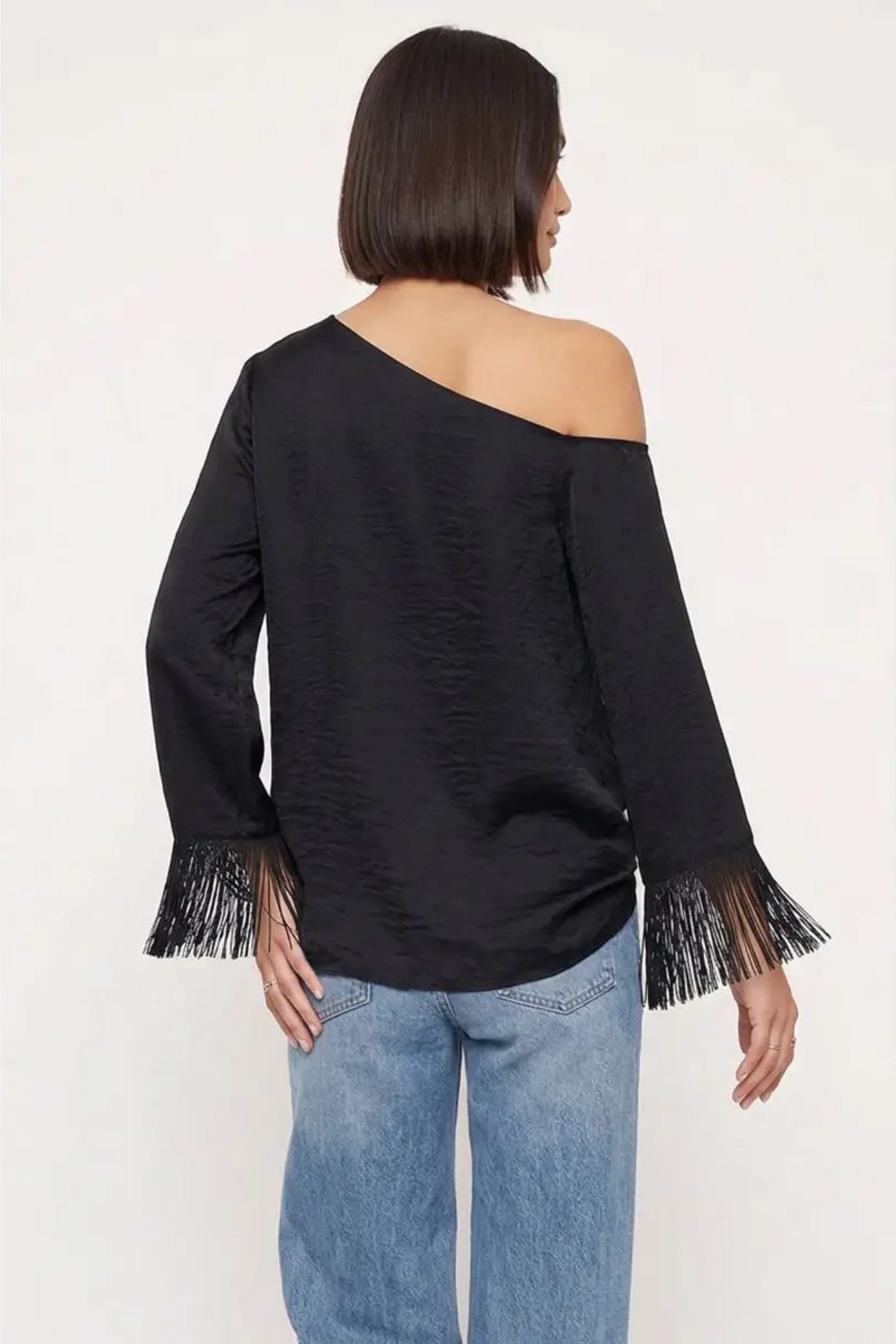 Fringe Girl Blouse-Tops-Vixen Collection, Day Spa and Women's Boutique Located in Seattle, Washington