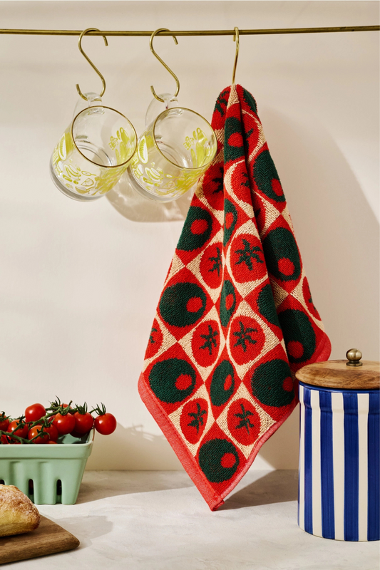 Art Deco Terry Cloth Towel-Barware-Vixen Collection, Day Spa and Women's Boutique Located in Seattle, Washington