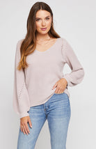 Hailey, Rose Smoke-Sweaters-Vixen Collection, Day Spa and Women's Boutique Located in Seattle, Washington