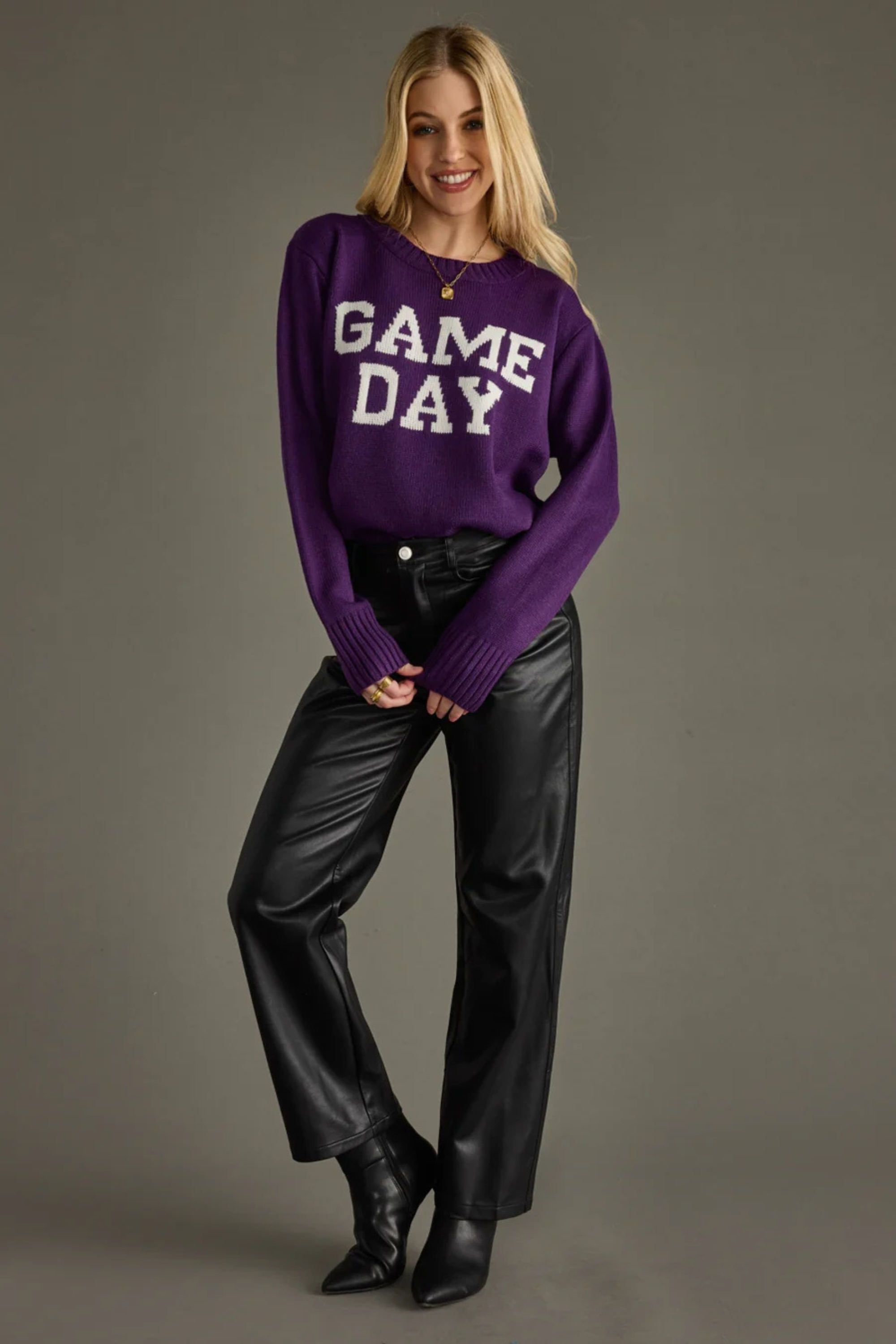 Game Day Sweater-Sweaters-Vixen Collection, Day Spa and Women's Boutique Located in Seattle, Washington