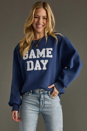 Game Day Sweatshirt-Sweatshirts-Vixen Collection, Day Spa and Women's Boutique Located in Seattle, Washington