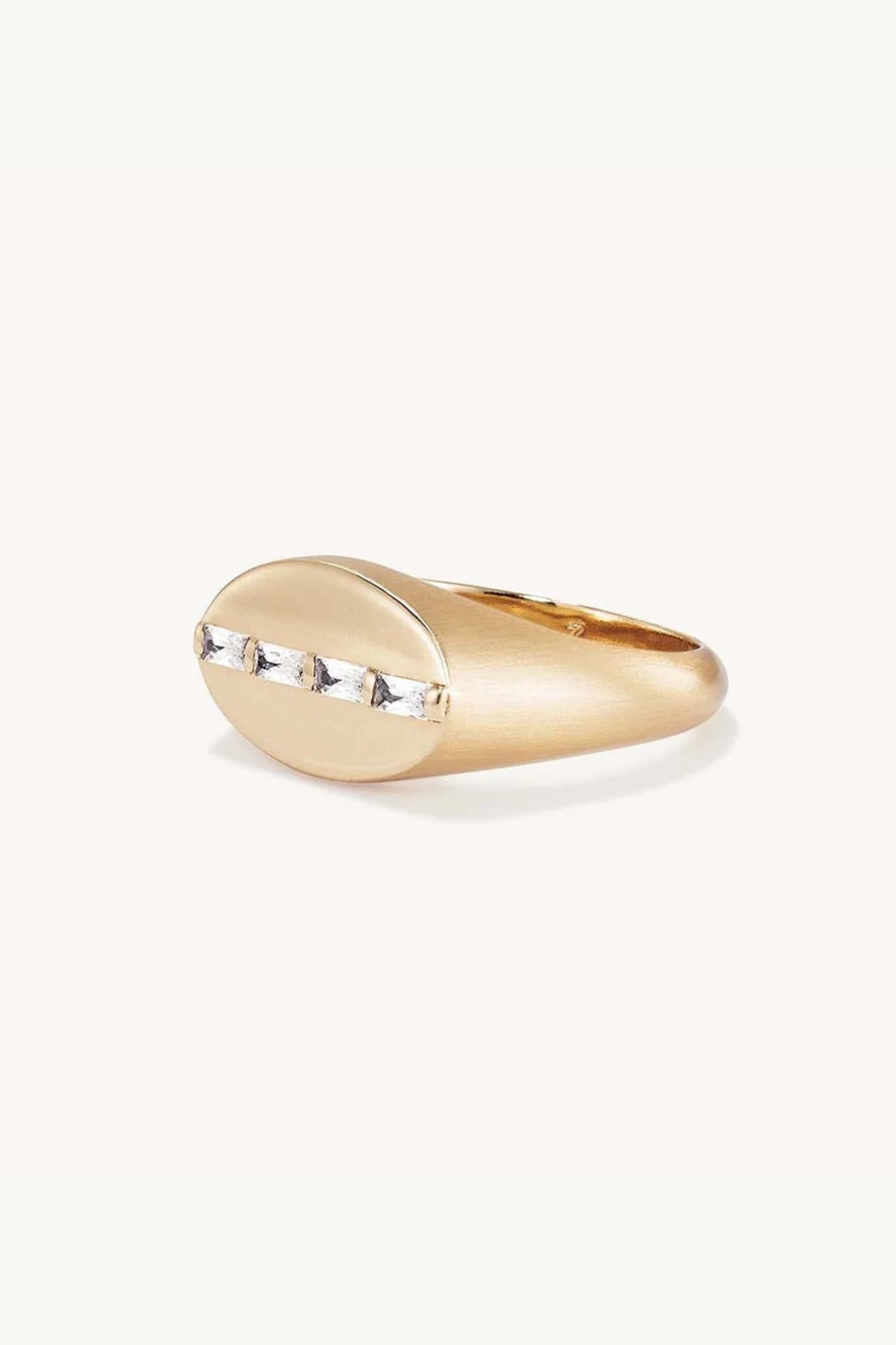 Gemma Signet Ring-Rings-Vixen Collection, Day Spa and Women's Boutique Located in Seattle, Washington