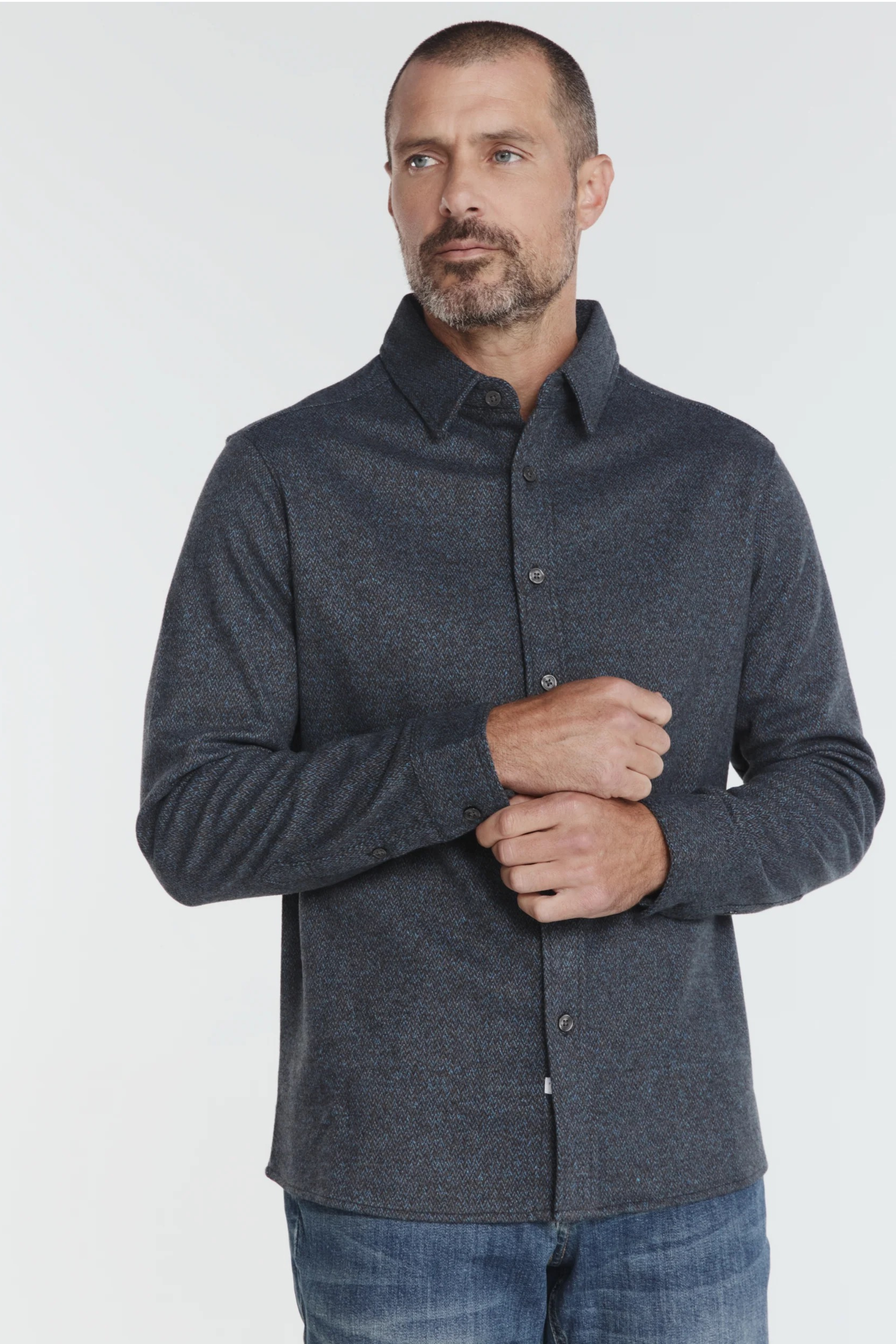 Generation Long Sleeve Flannel-Men's Tops-Vixen Collection, Day Spa and Women's Boutique Located in Seattle, Washington
