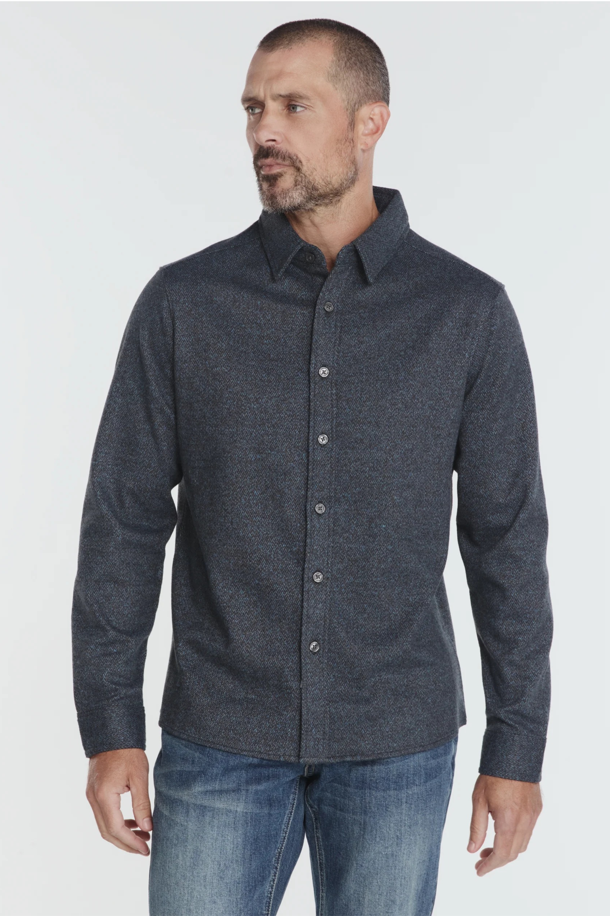 Generation Long Sleeve Flannel-Men's Tops-Vixen Collection, Day Spa and Women's Boutique Located in Seattle, Washington