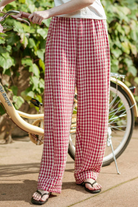 Get In Gingham Pants-Bottoms-Vixen Collection, Day Spa and Women's Boutique Located in Seattle, Washington
