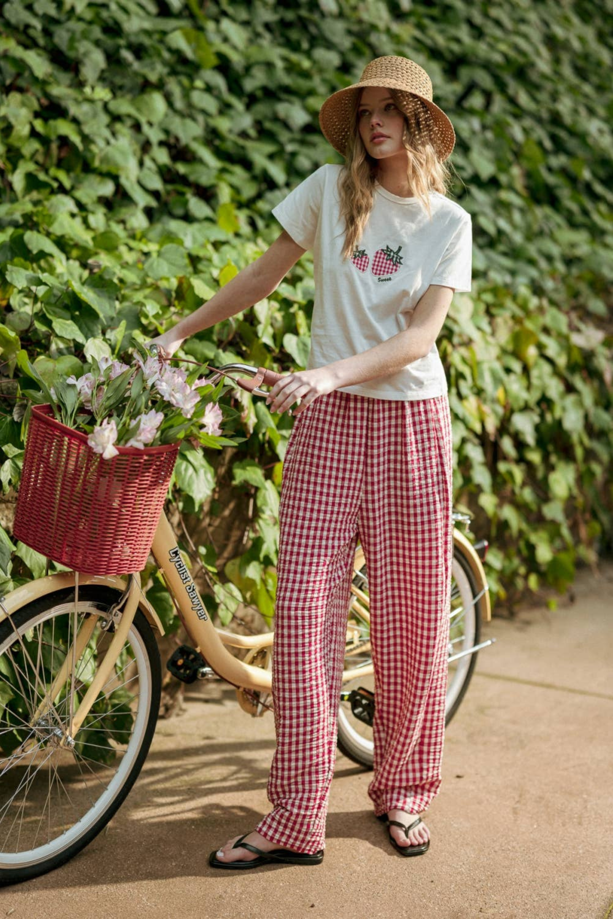 Get In Gingham Pants-Bottoms-Vixen Collection, Day Spa and Women's Boutique Located in Seattle, Washington