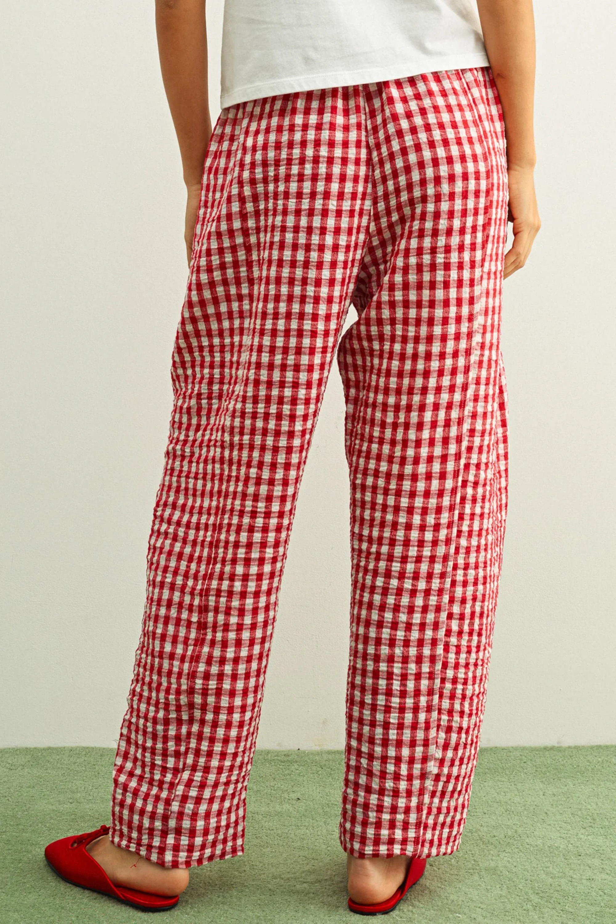 Get In Gingham Pants-Bottoms-Vixen Collection, Day Spa and Women's Boutique Located in Seattle, Washington