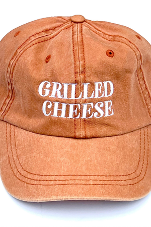 Grilled Cheese Baseball Cap-Hats-Vixen Collection, Day Spa and Women's Boutique Located in Seattle, Washington