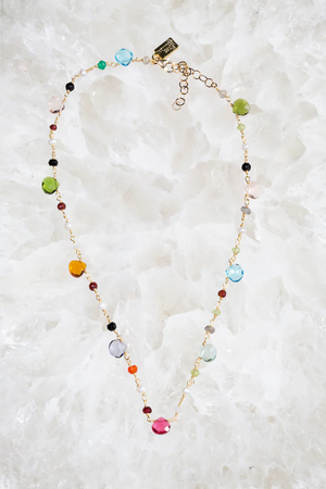 Gum Drop Necklace-Necklaces-Vixen Collection, Day Spa and Women's Boutique Located in Seattle, Washington