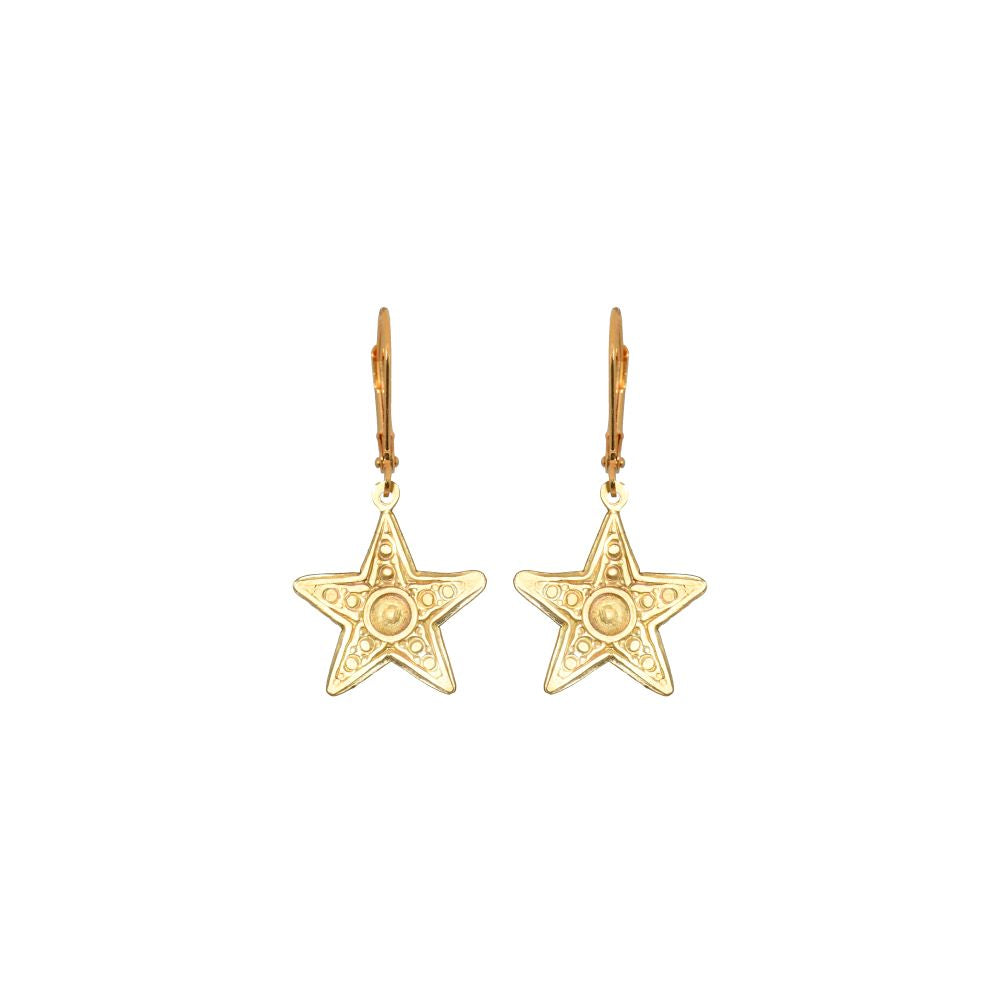 Small Star Earrings-Earrings-Vixen Collection, Day Spa and Women's Boutique Located in Seattle, Washington