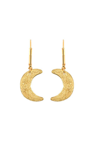 We Dream In Colour Small Moon Earrings-Earrings-Vixen Collection, Day Spa and Women's Boutique Located in Seattle, Washington