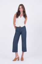 Level99 Lauren Crop Trousers-Denim-Vixen Collection, Day Spa and Women's Boutique Located in Seattle, Washington